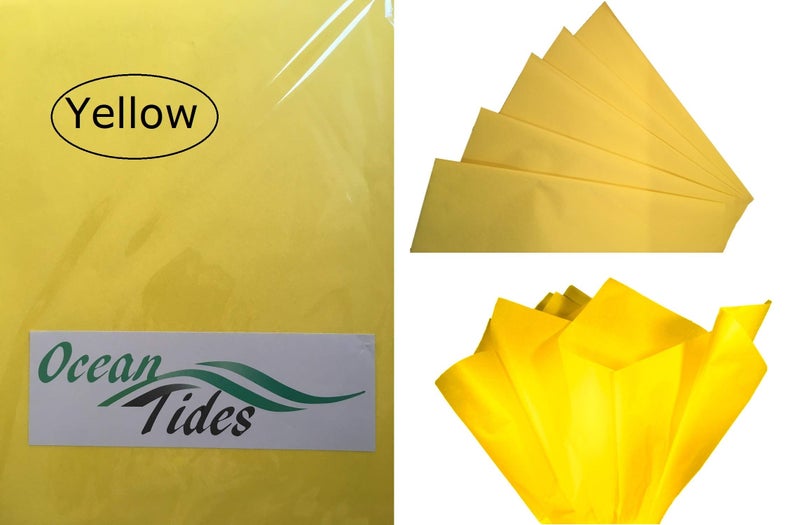 Ocean Tides Gift Wrapping Tissue Paper - 300 Sheets Bulk Tissue Paper  Stylish Elegant Packaging Wrap for Gift Bags  Crafting  Decor - Ideal for All Occasions - Assorted Multicolor (15 x 20 inches) - Image 4